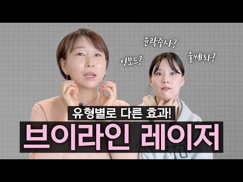 이중턱, 처진 얼굴 개선하는 레이저 총정리!