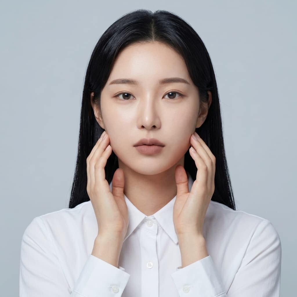 갸름한 V라인이 고민인 분